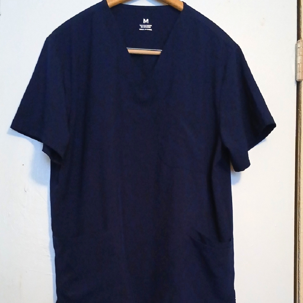 Unisex Medical Scrub Top M